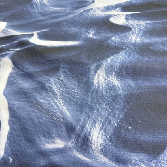 New NWOT Columbia Titanium Omni-Shade Rash Guard Swim Shirt.  Long Sleeve. Blue - Picture 10 of 11